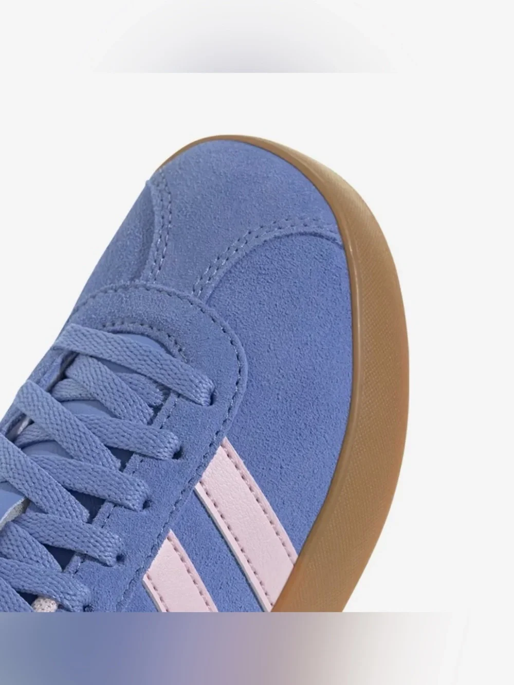 Adidas VL Court 3.0 Sneaker - Kids' Blue Fusion Clear Pink'